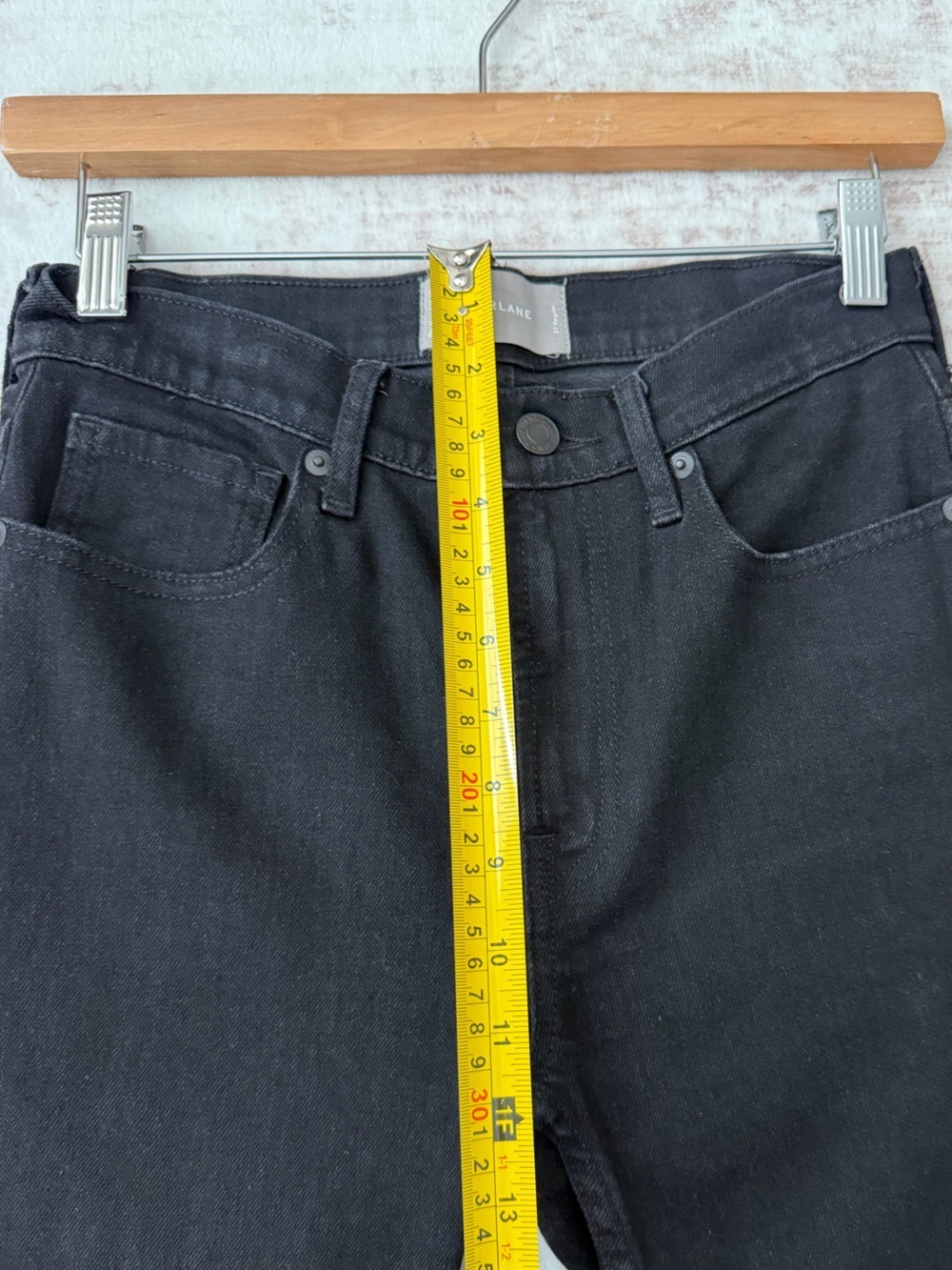 Everlane Straight Leg Black Jeans Women’s Size 27 - Picture 8 of 14